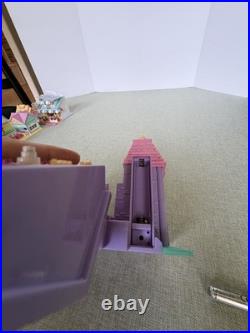 Rare Vintage 1994 Bluebird Polly Pocket Pollyville -10 Buildings & Mat & Figures