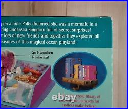 Rare Vintage 1996 Polly Pocket Enchanted Storybook Sparkling Mermaid Bluebird