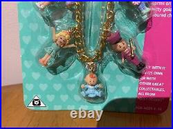 Rare Vintage Bluebird 1993 Polly Pocket Charm Bracelet Unopened Sealed On Card