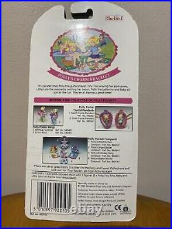 Rare Vintage Bluebird 1993 Polly Pocket Charm Bracelet Unopened Sealed On Card