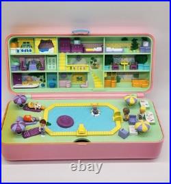 Rare Vintage Bluebird Polly Pocket 1989 Polly's Pool Party Set 100% Complete Rare Vintage Bluebird Polly Pocket 1989 Polly's Pool Party Set 100% Complete