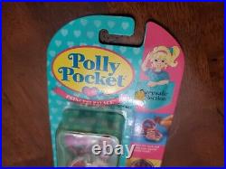 Rare Vintage POLLY POCKET Princess Palace Locket 1994 NEW MOC Keepsake Bluebird