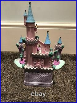 Rare Vintage Polly Pocket Cinderella Castle Fully Complete And Working VGC