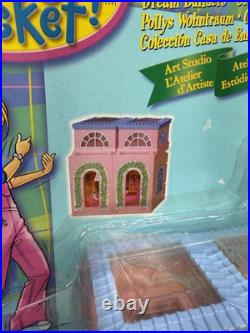 Rare Vintage Polly Pocket Dream Builders Art Studio Playset & Toy Figures BNIB Rare Vintage Polly Pocket Dream Builders Art Studio Playset & Toy Figures BNIB