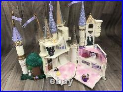 Rare Vintage Trendmasters Polly Pocket Disney Beauty and The Beast Castle 1998