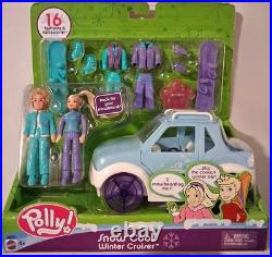 Sealed VTG Polly Pocket Snow Cool Winter Cruiser Mattel Playset 2005