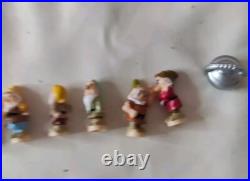 Snow White Seven Dwarves Cottage Polly Pocket Bluebird VTG Light Up Works 100%
