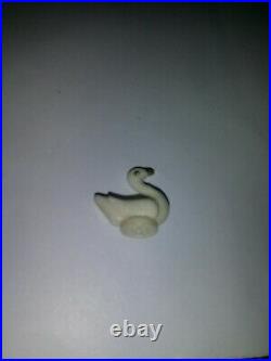 Super Rare! Tiny Swan from Starlight Castle Set. Vintage Polly Pocket 1992