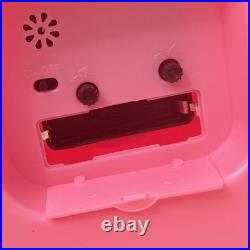 Swimmer Retro Flower Clock Set Polly Pocket Pink Green Vintage Display