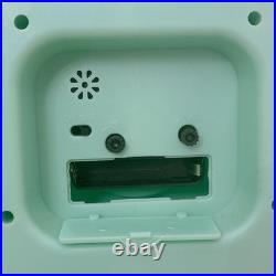 Swimmer Retro Flower Clock Set Polly Pocket Pink Green Vintage Display