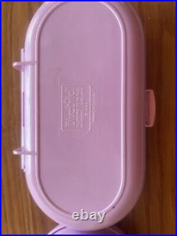 TWO Sets Vintage 1992 Polly Pocket Stampin' School Stamper Compacts 10 Dolls
