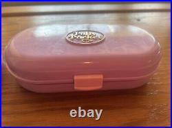 TWO Sets Vintage 1992 Polly Pocket Stampin' School Stamper Compacts 10 Dolls