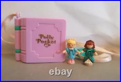 Ultra Rare Vintage Bluebird 1995 Polly Pocket Garden Sparkle Locket 99% Complete