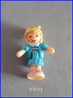 Ultra Rare Vintage Bluebird 1995 Polly Pocket Garden Sparkle Locket 99% Complete