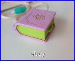 Ultra Rare Vintage Bluebird 1995 Polly Pocket Garden Sparkle Locket 99% Complete
