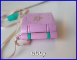Ultra Rare Vintage Bluebird 1995 Polly Pocket Garden Sparkle Locket 99% Complete