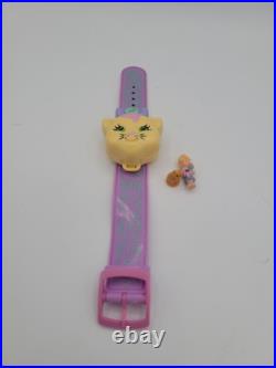 VINTAGE 1995 POLLY POCKET POLLY LOVES KITTY RARE MINT 100% complete