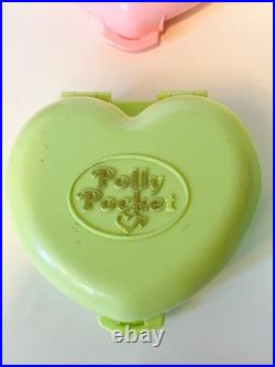 VINTAGE LOT OF 9 BLUEBIRD Polly Pocket Sets with 4 Figures compacts 1989-90 Read