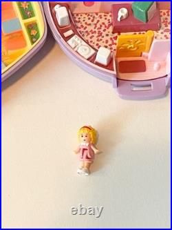 VINTAGE LOT OF 9 BLUEBIRD Polly Pocket Sets with 4 Figures compacts 1989-90 Read