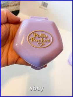 VINTAGE LOT OF 9 BLUEBIRD Polly Pocket Sets with 4 Figures compacts 1989-90 Read