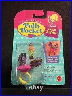 VINTAGE POLLY POCKET PRETTY EGG SURPRISE RING MOC NEW & SEALED 1995 Keepsake