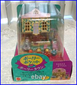 VINTAGE Polly Pocket 1995 Polly Town Nursery School SEALED MOC NRFB Mattel