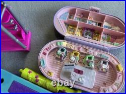 VINTAGE Polly Pocket 90s Toys HUGE Lot Bluebird Mattel Cases Dolls Clothes Shoes