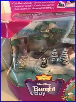 VINTAGE Polly Pocket Disney Bambi New Sealed Thumper Flower Tiny Collection 1998