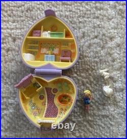 VINTAGE Polly Pocket Pet Parade Set Of 4 Complete With Figures