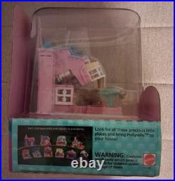 VINTAGE Polly Pocket light-up Bay Window House Pollyville. Nib. 1993 Nostalgic