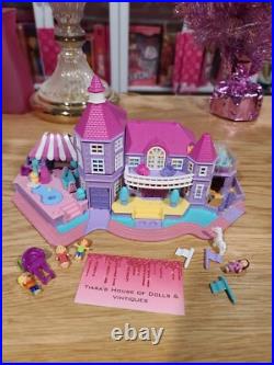 VINTAGE & RARE POLLY POCKET LIGHT UP MANSION withDOLLS