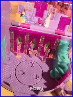 VINTAGE & RARE POLLY POCKET LIGHT UP MANSION withDOLLS