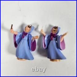 VTG 1995 Bluebird Polly Pocket Disney CINDERELLA Doll LOT Figures Prince Mice