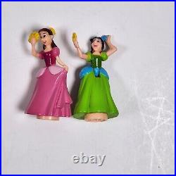 VTG 1995 Bluebird Polly Pocket Disney CINDERELLA Doll LOT Figures Prince Mice