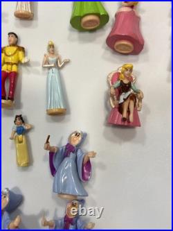 VTG 1995 Bluebird Polly Pocket Disney CINDERELLA Doll LOT Figures Prince Mice