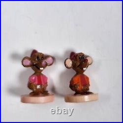 VTG 1995 Bluebird Polly Pocket Disney CINDERELLA Doll LOT Figures Prince Mice