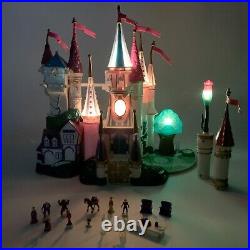 VTG 1998 TrendMasters Polly Pocket Beauty & the Beast Castle Works Minus 1 Pc