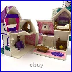 VTG 1998 TrendMasters Polly Pocket Beauty & the Beast Castle Works Minus 1 Pc