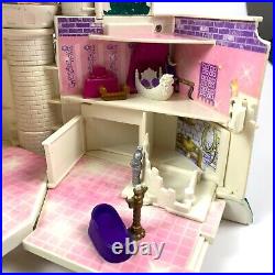 VTG 1998 TrendMasters Polly Pocket Beauty & the Beast Castle Works Minus 1 Pc