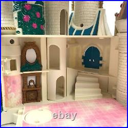 VTG 1998 TrendMasters Polly Pocket Beauty & the Beast Castle Works Minus 1 Pc