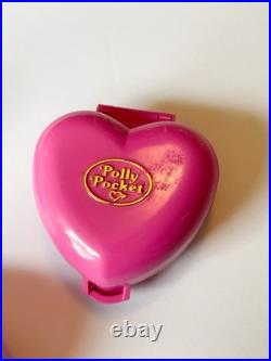 VTG 93' Polly Pocket Lot Of 3 Kitties, Puppies & Bunnies Bluebird Compact Read