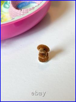 VTG 93' Polly Pocket Lot Of 3 Kitties, Puppies & Bunnies Bluebird Compact Read