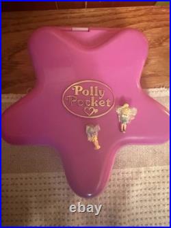 VTG Bluebird 1993 Polly Pocket Fairy Light Wonderland, Complete with2 fairies MINT