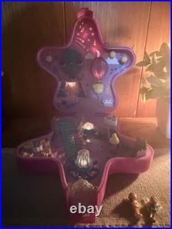 VTG Bluebird 1993 Polly Pocket Fairy Light Wonderland, Complete with2 fairies MINT