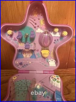VTG Bluebird 1993 Polly Pocket Fairy Light Wonderland, Complete with2 fairies MINT