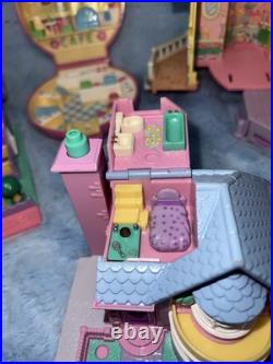 VTG Bluebird Polly Pocket Lot Of 8 Doll figures plus 5 Houses and 1 Compact VTG Bluebird Polly Pocket Lot Of 8 Doll figures plus 5 Houses and 1 Compact