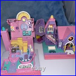 VTG Bluebird Polly Pocket Lot Of 8 Doll figures plus 5 Houses and 1 Compact VTG Bluebird Polly Pocket Lot Of 8 Doll figures plus 5 Houses and 1 Compact