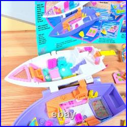 VTG Fun Cruise Boating World Polly Pocket Rare Playset Bluebird 100% Complete