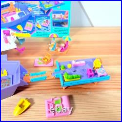 VTG Fun Cruise Boating World Polly Pocket Rare Playset Bluebird 100% Complete