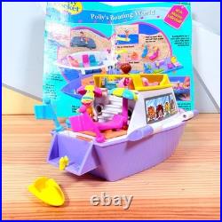VTG Fun Cruise Boating World Polly Pocket Rare Playset Bluebird 100% Complete